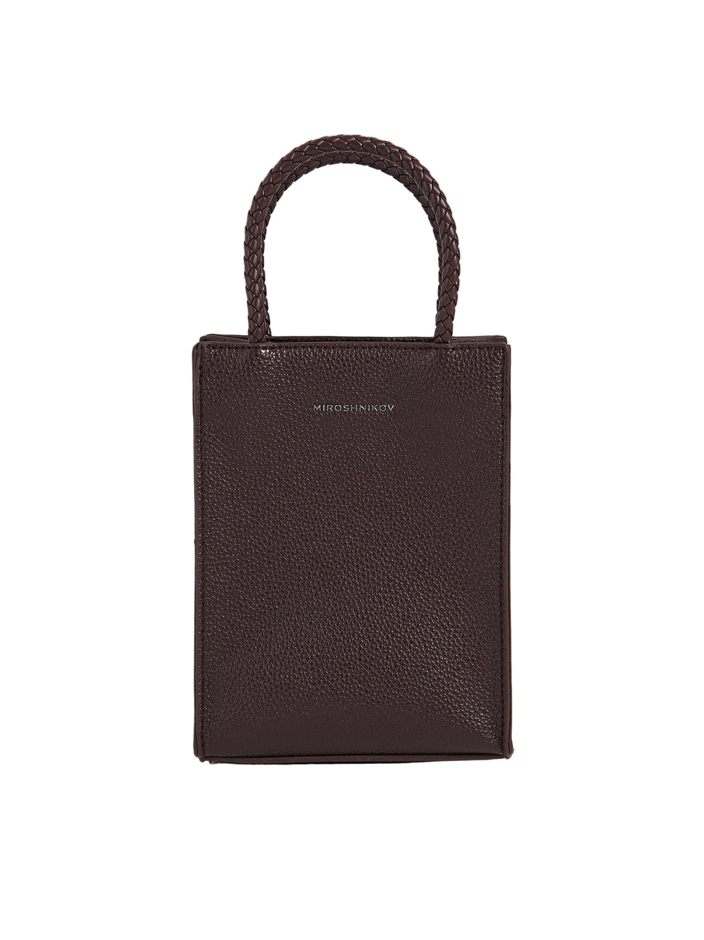 MIROSHNIKOV Mini Shopper — Aubergine