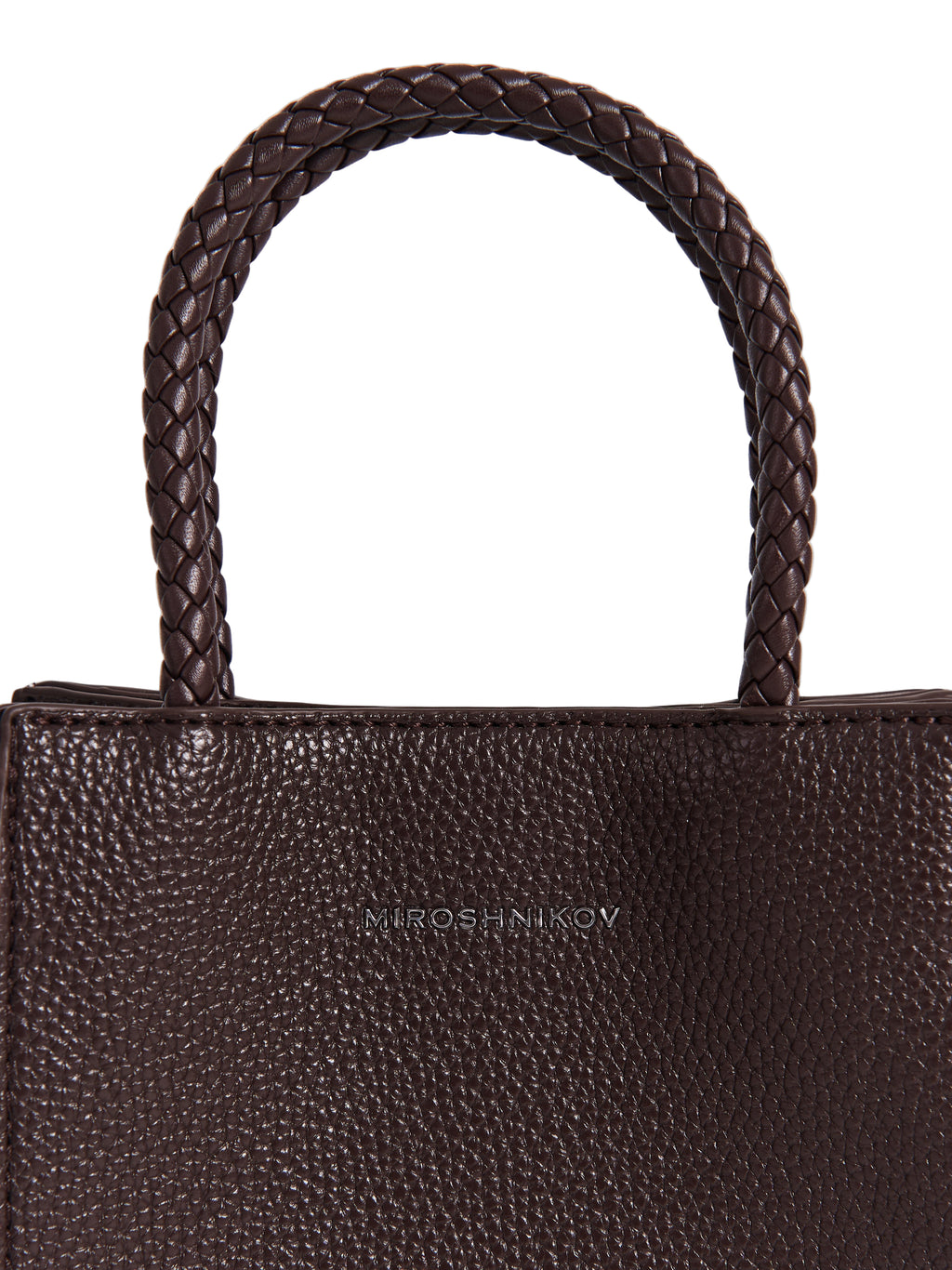MIROSHNIKOV Mini Shopper — Aubergine