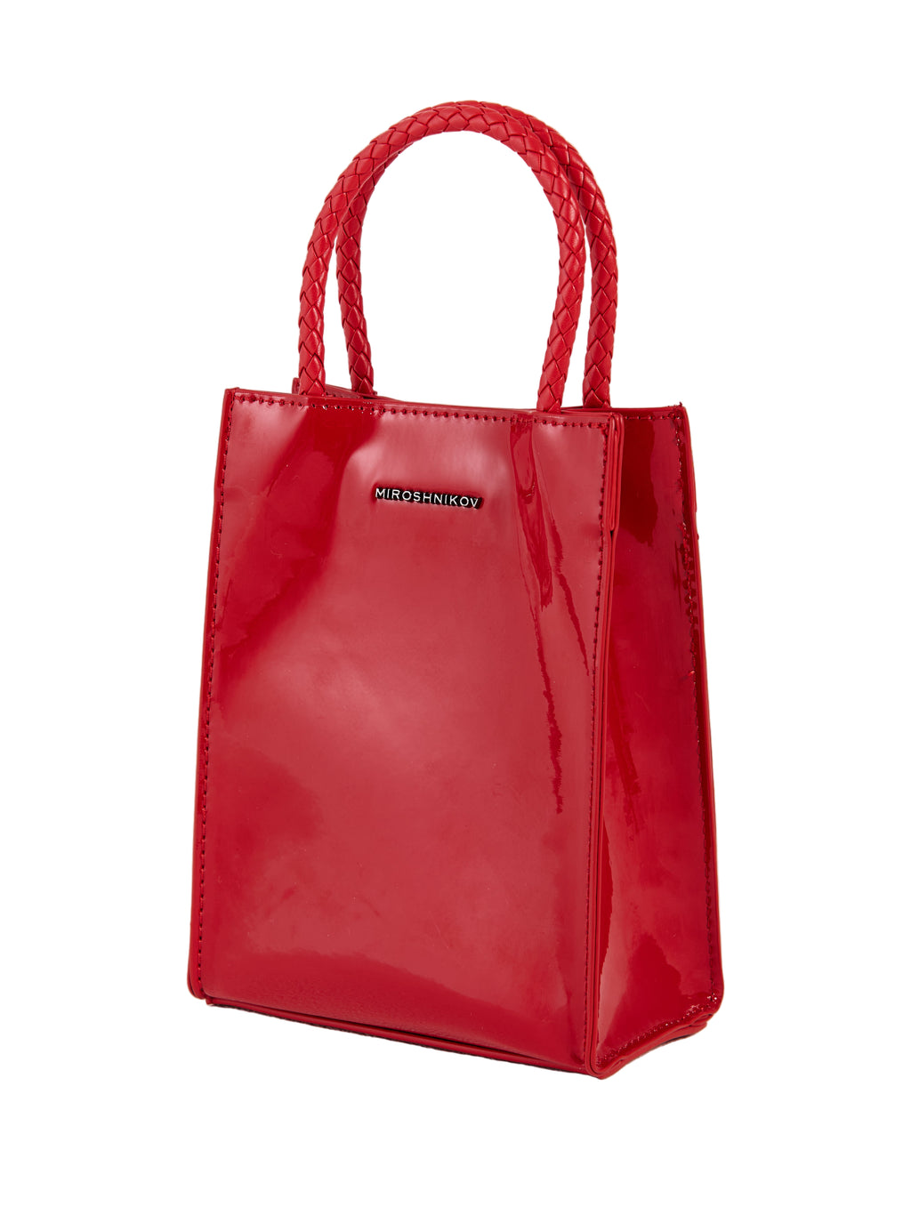 MIROSHNIKOV Mini Shopper — Red Glossy
