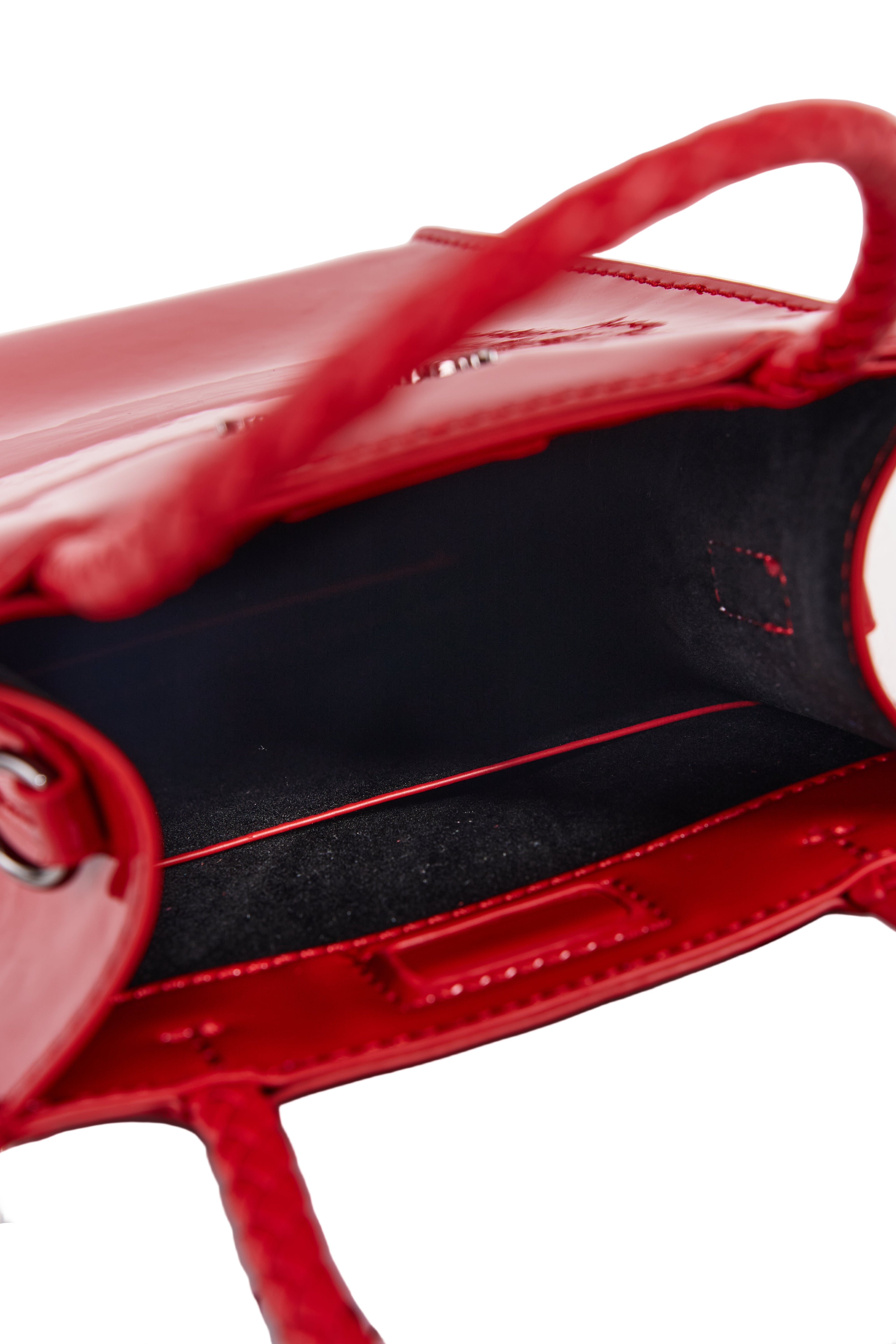 MIROSHNIKOV Mini Shopper — Red Glossy