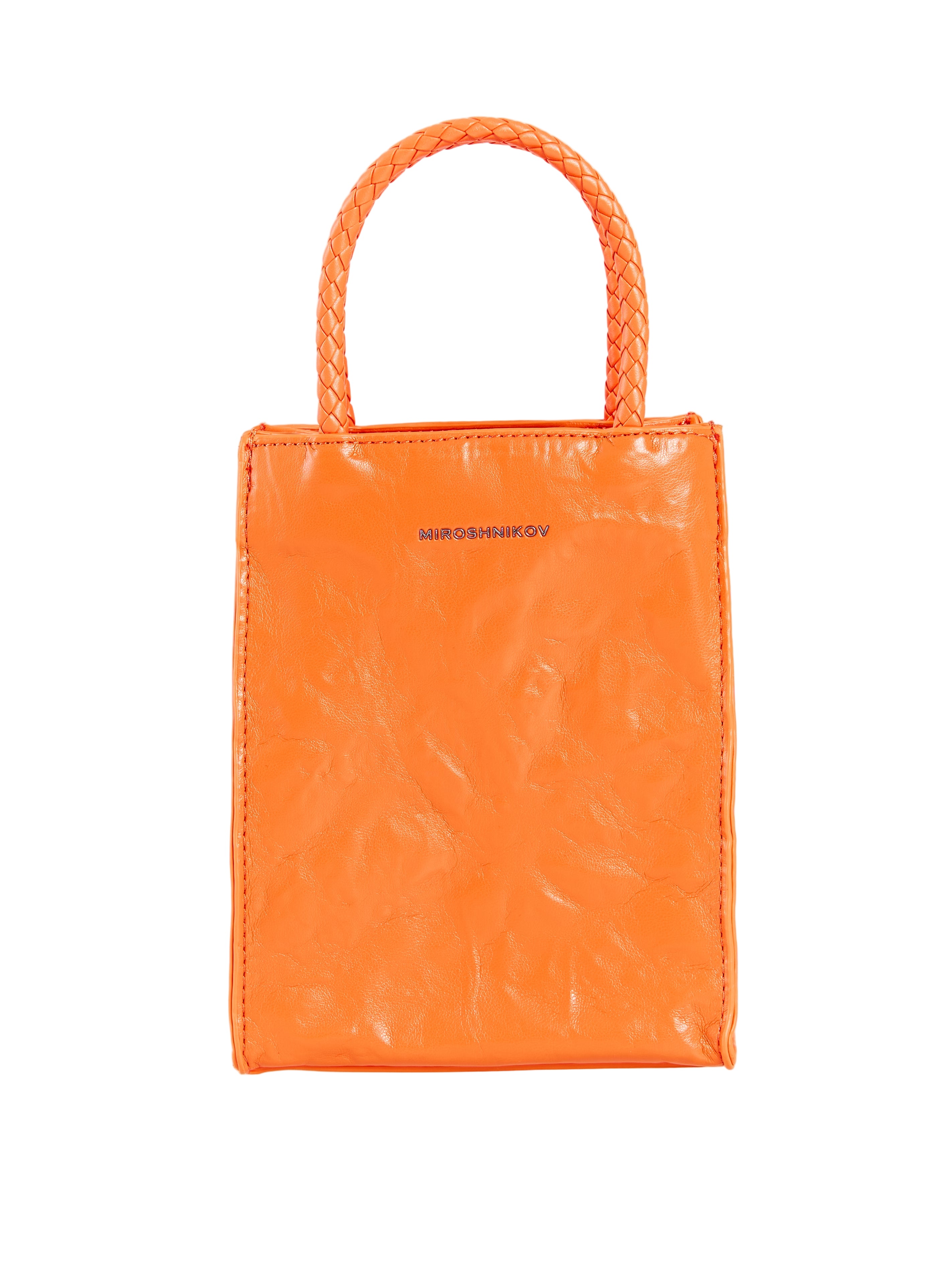 MIROSHNIKOV Mini Shopper — Orange