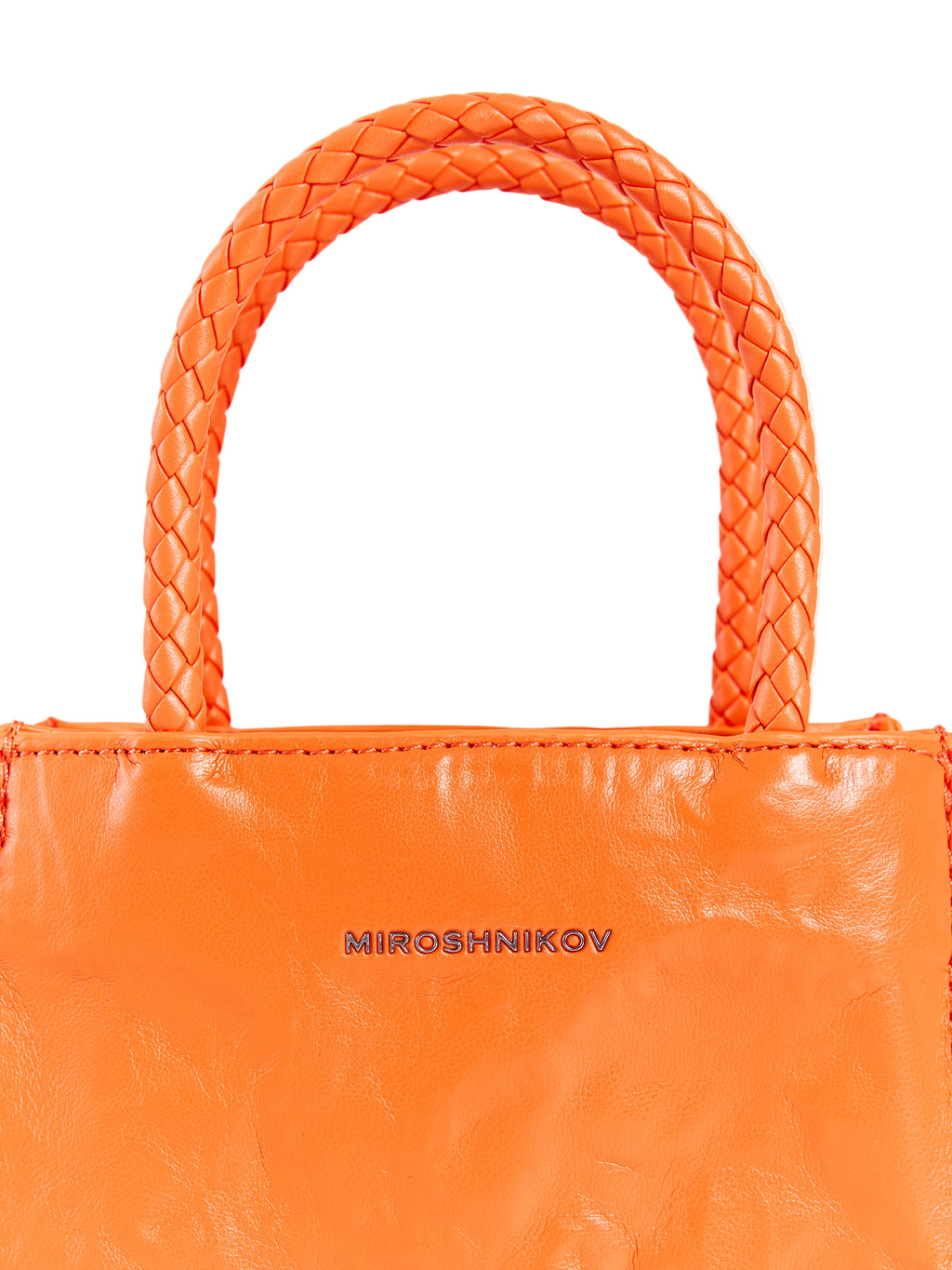 MIROSHNIKOV Mini Shopper — Orange