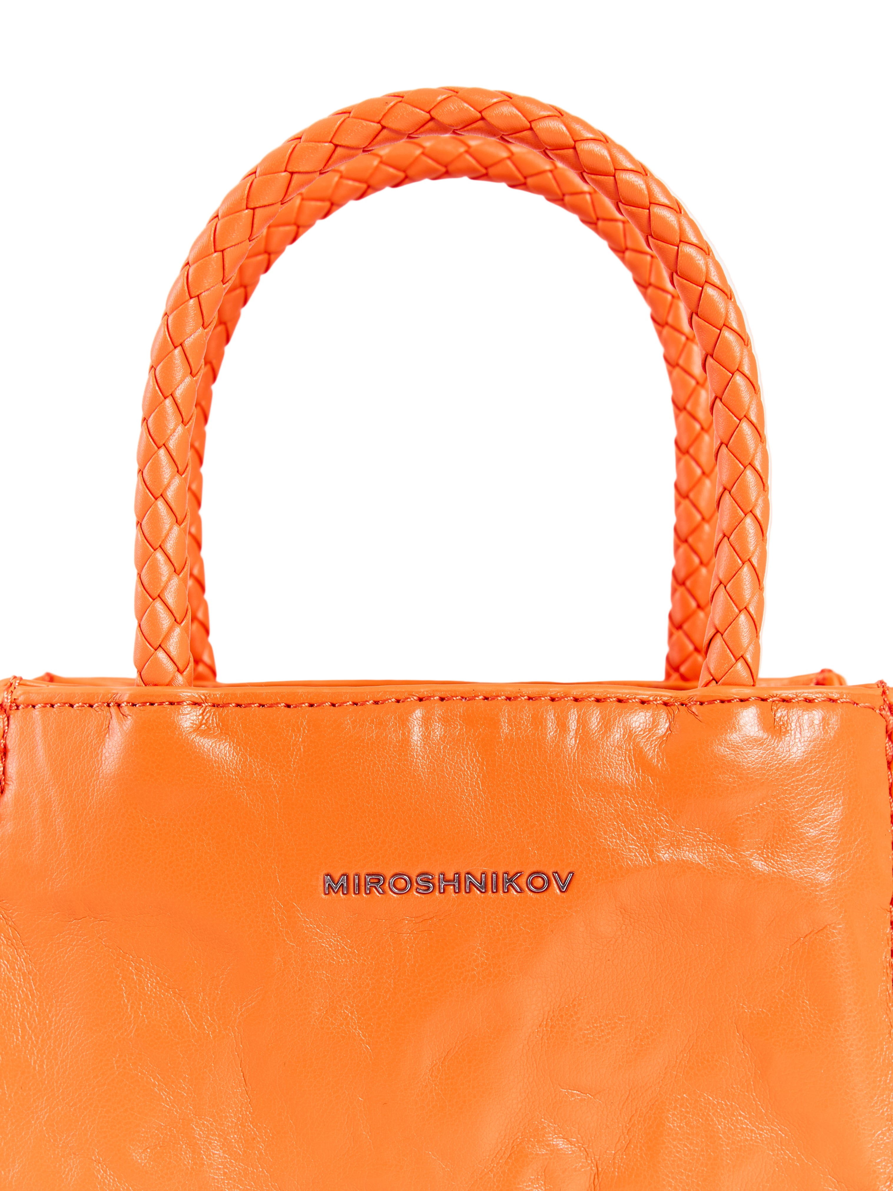 MIROSHNIKOV Mini Shopper — Orange