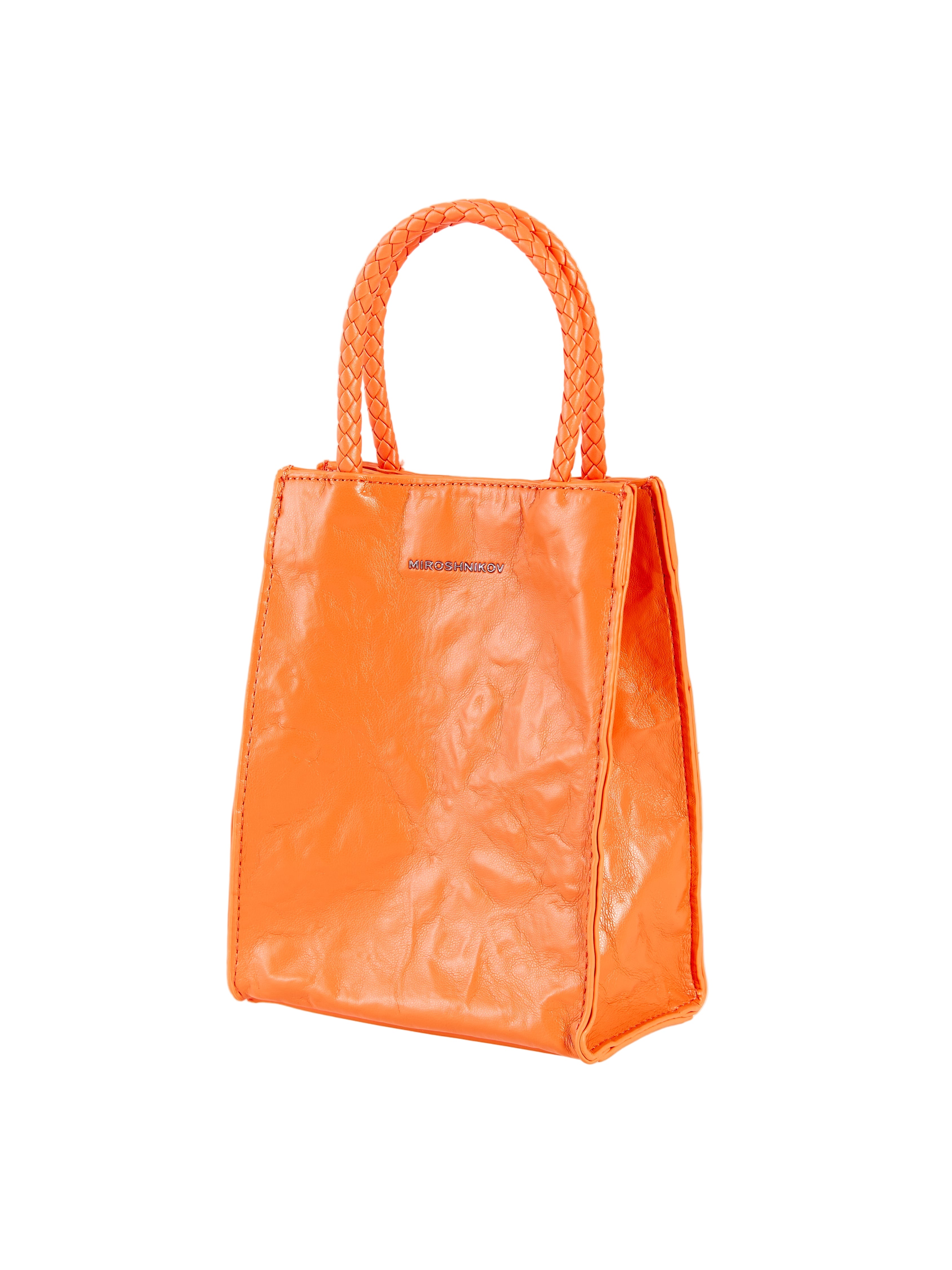 MIROSHNIKOV Mini Shopper — Orange