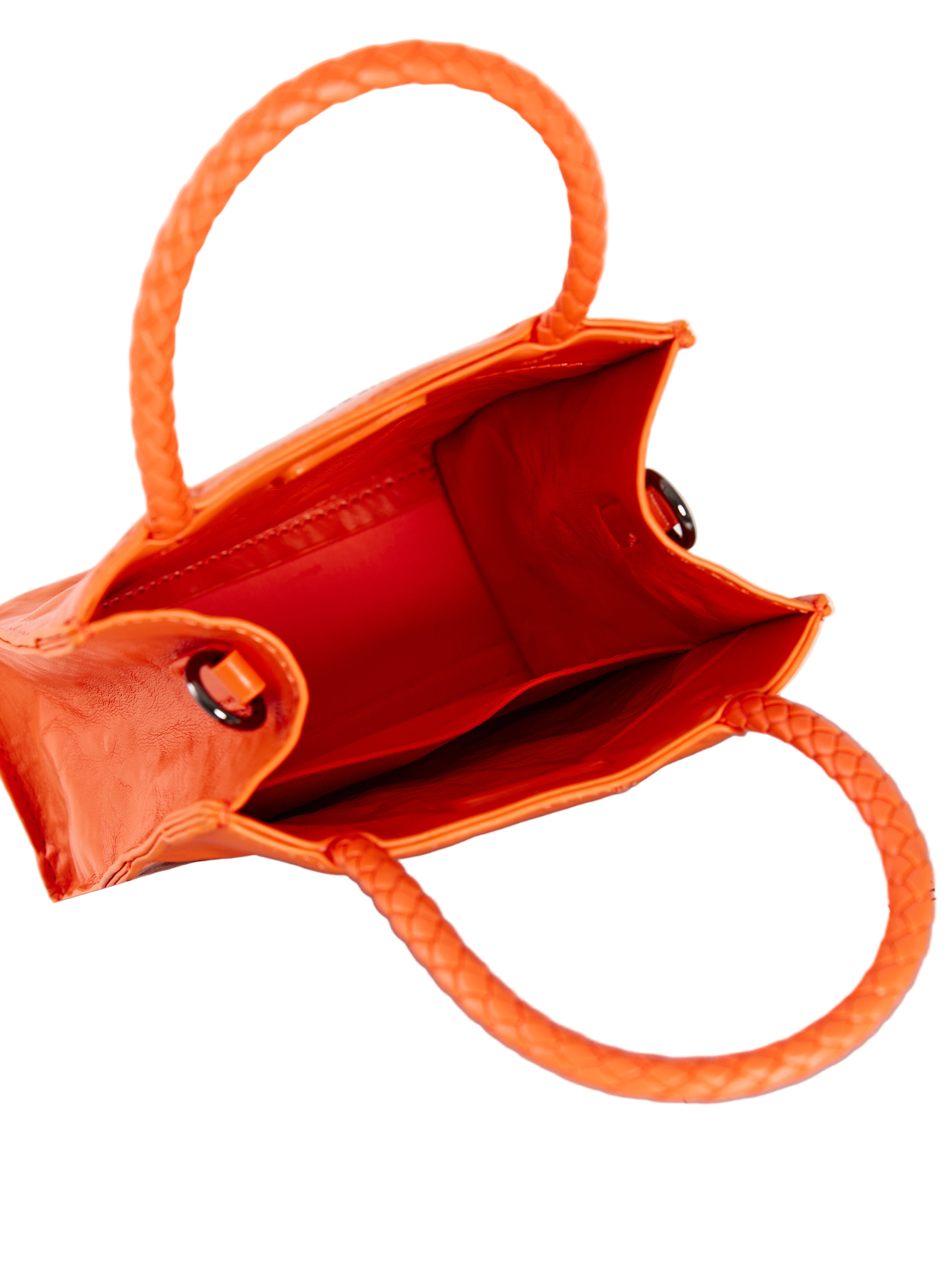 MIROSHNIKOV Mini Shopper — Orange
