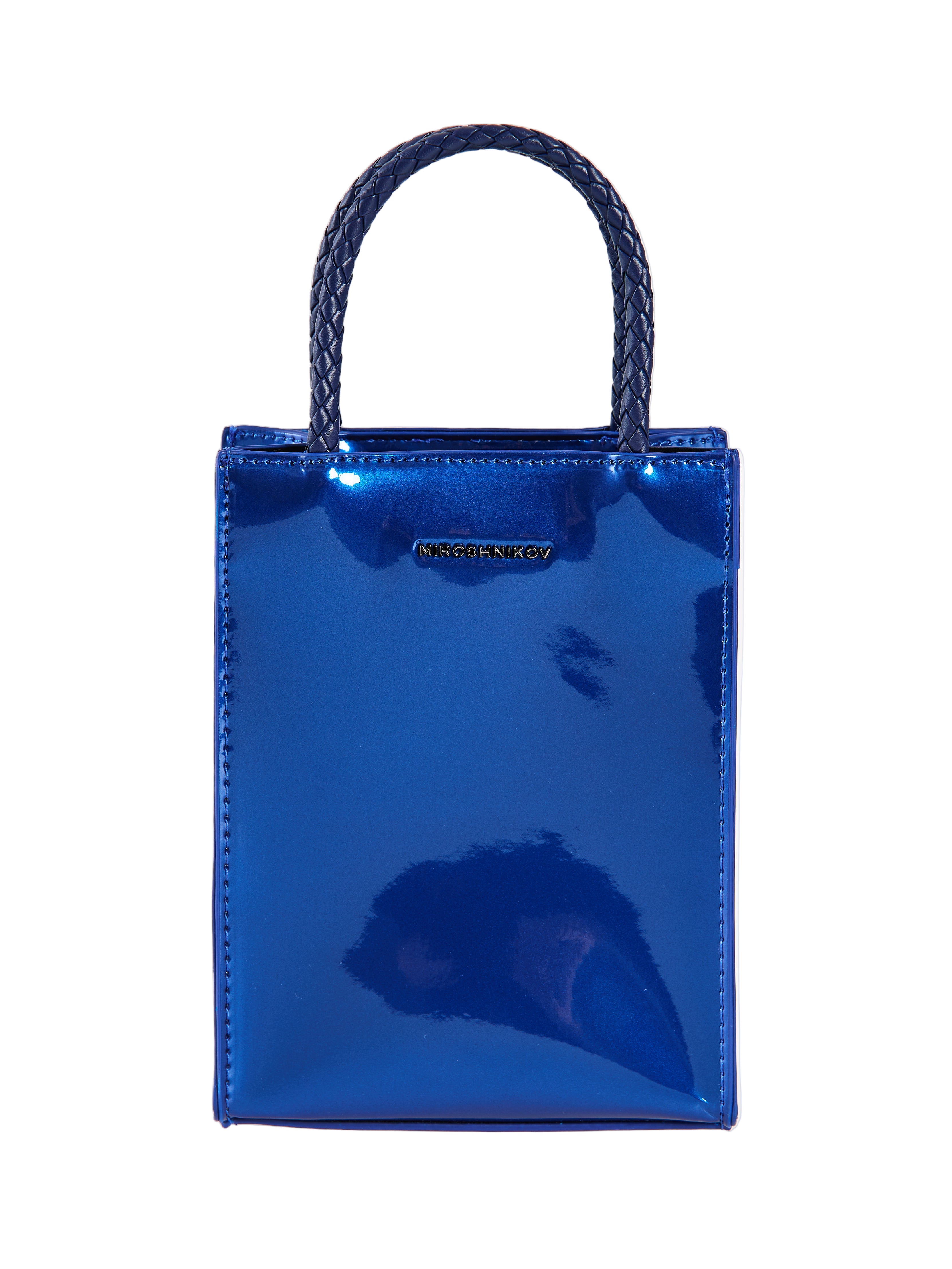 Mini Shopper — Blue Glossy