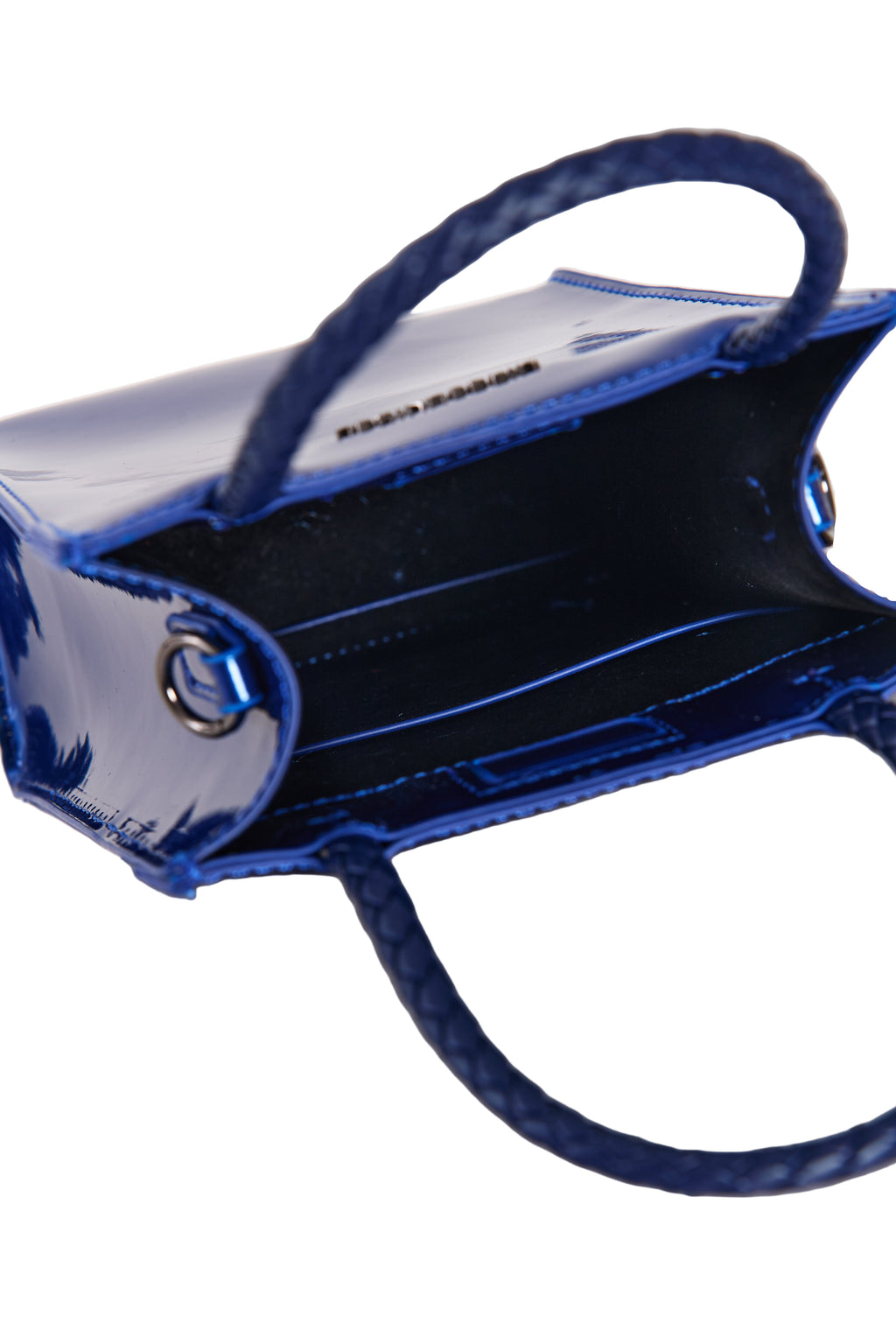 MIROSHNIKOV Mini Shopper — Blue Glossy
