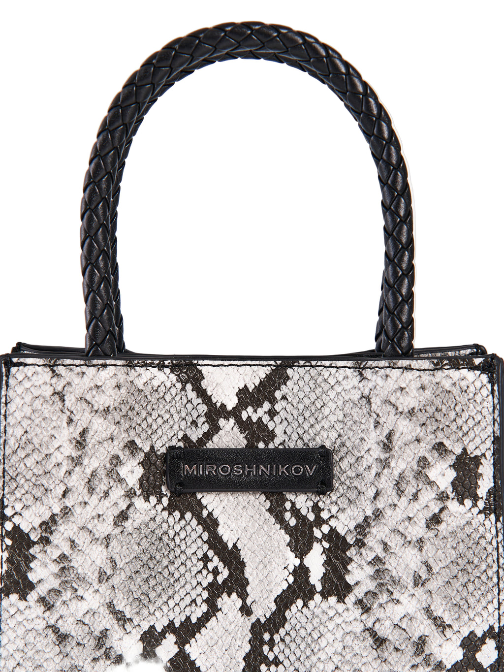 MIROSHNIKOV Mini Shopper — Python Grey