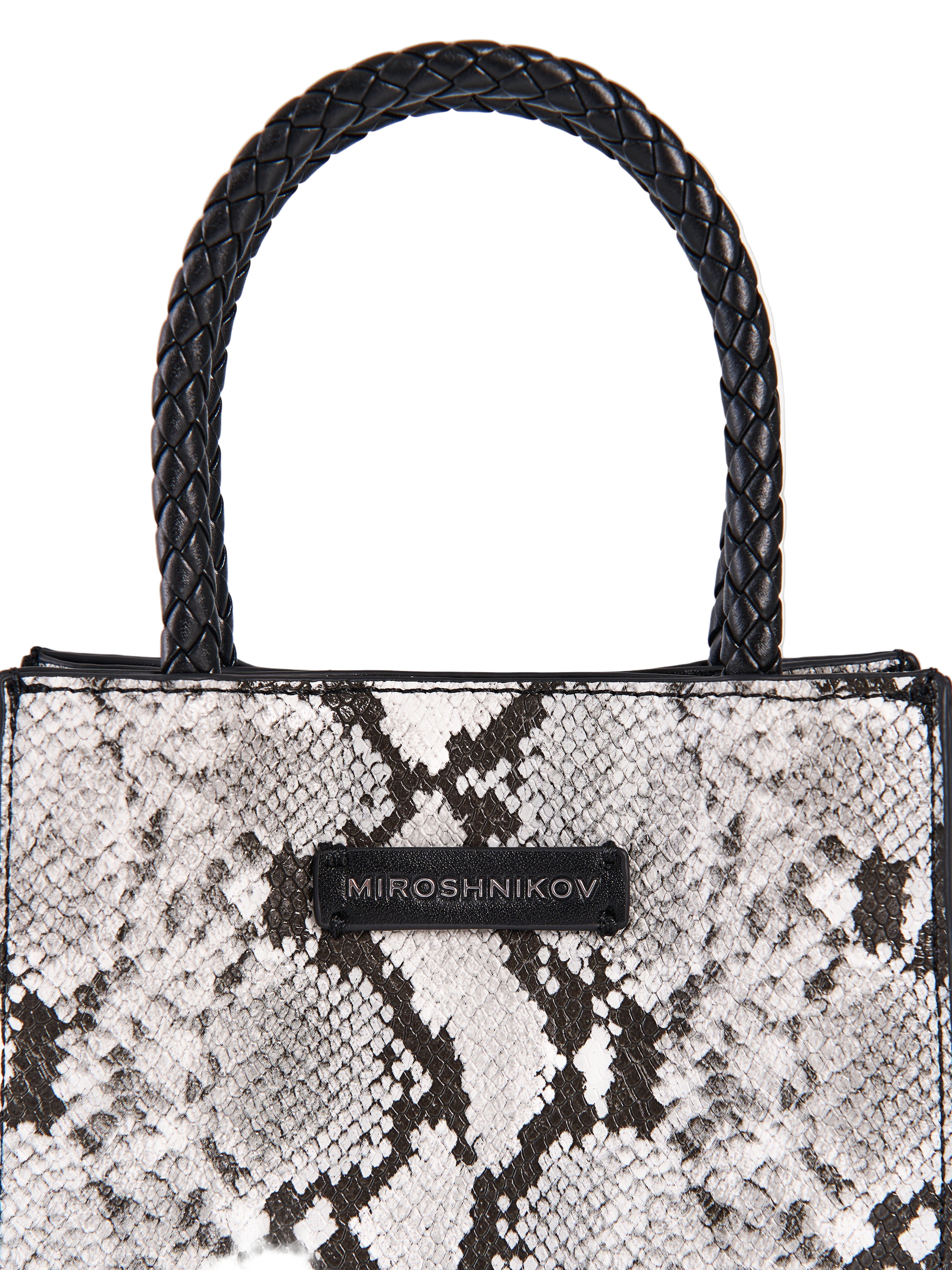 MIROSHNIKOV Mini Shopper — Python Grey