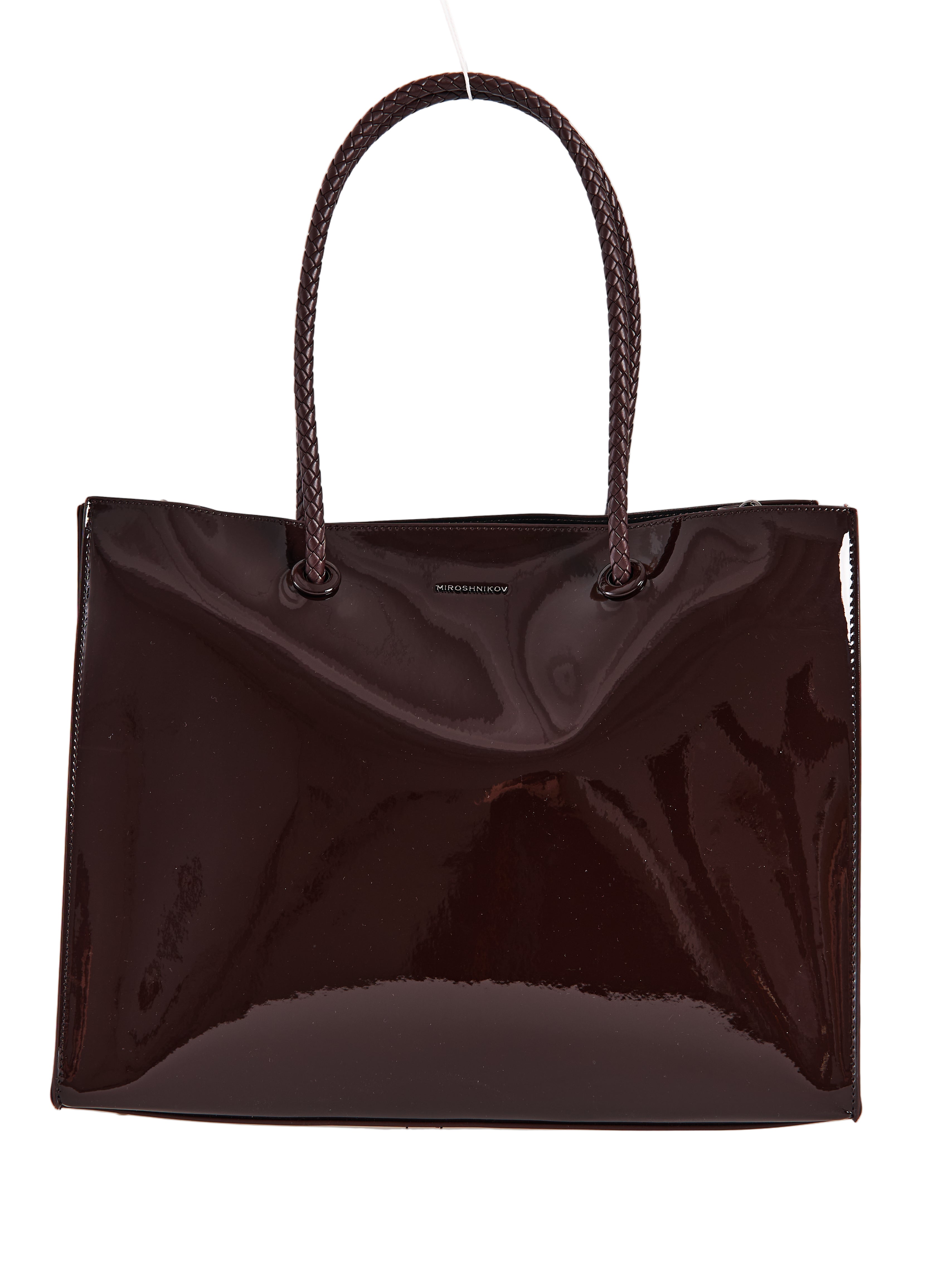 MIROSHNIKOV Large Shopper — Wine Glossy