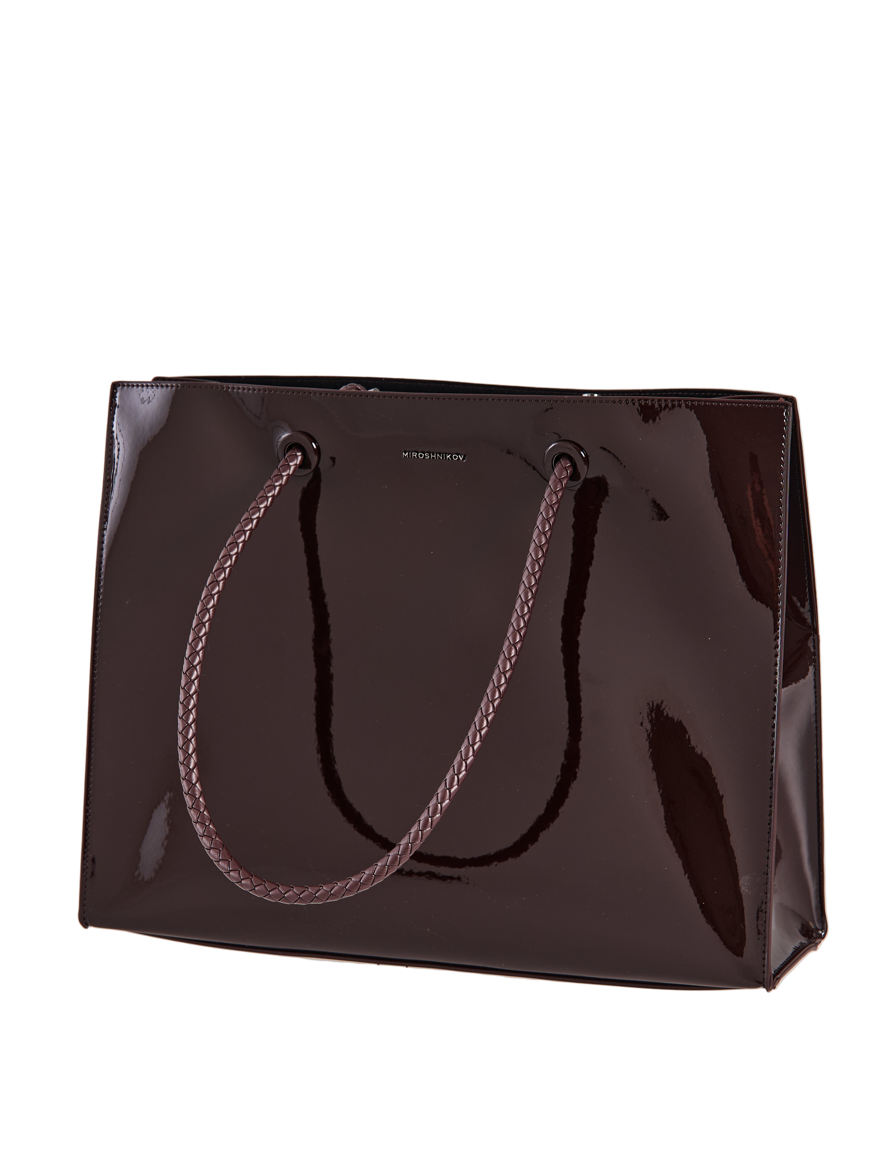 MIROSHNIKOV Large Shopper — Wine Glossy