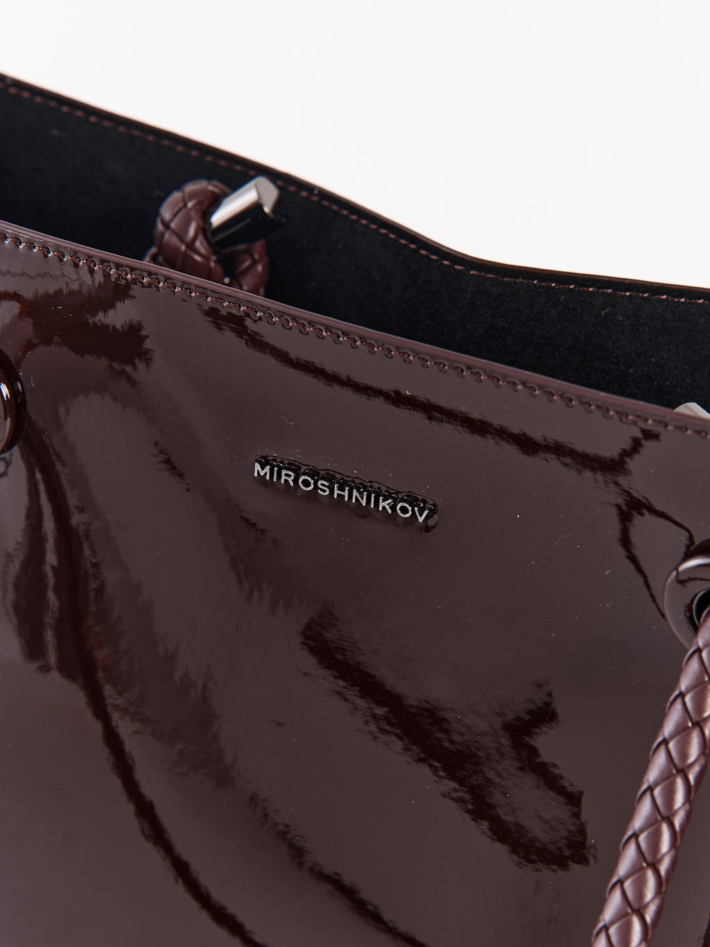 MIROSHNIKOV Large Shopper — Wine Glossy