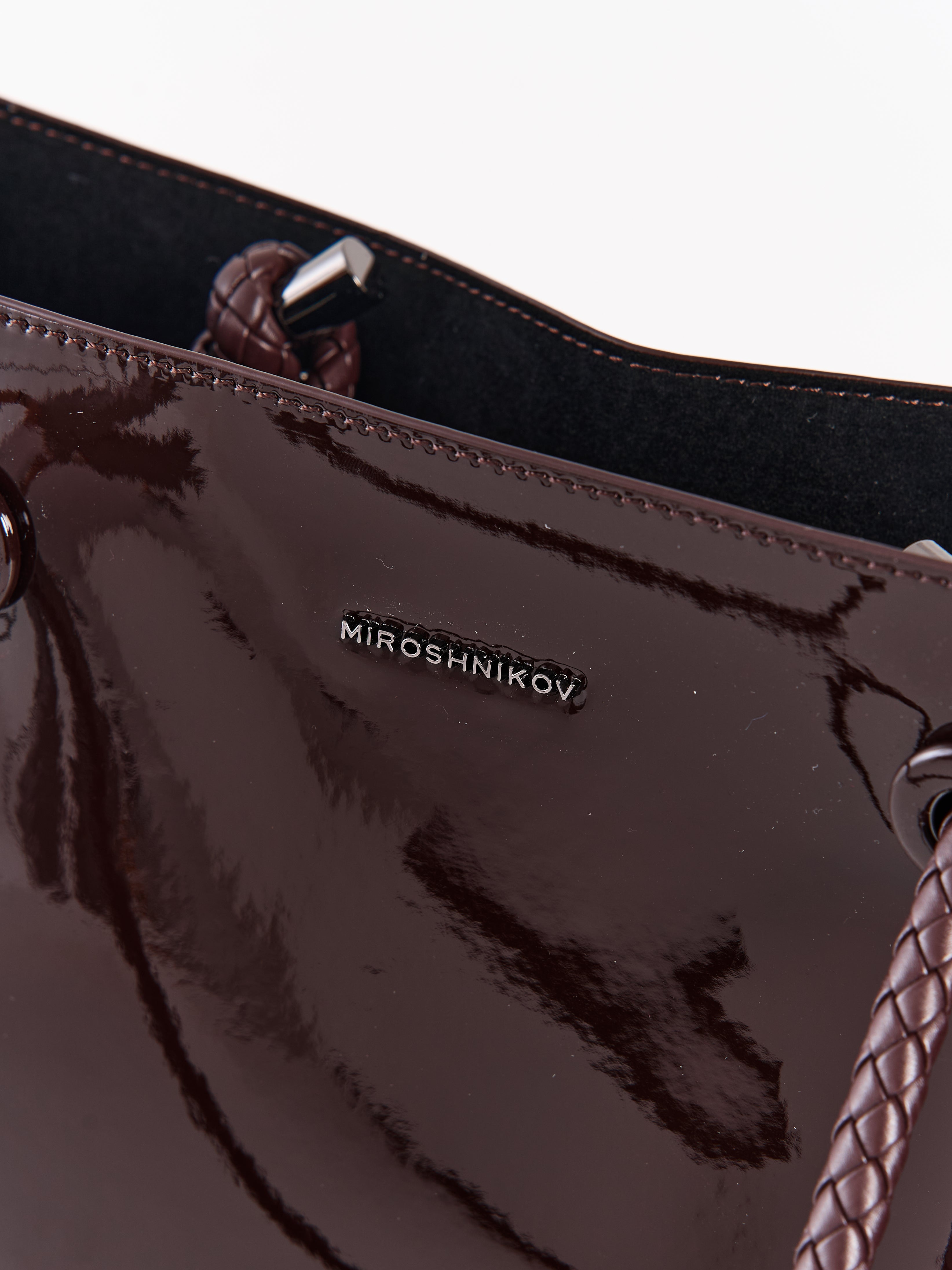 MIROSHNIKOV Large Shopper — Wine Glossy