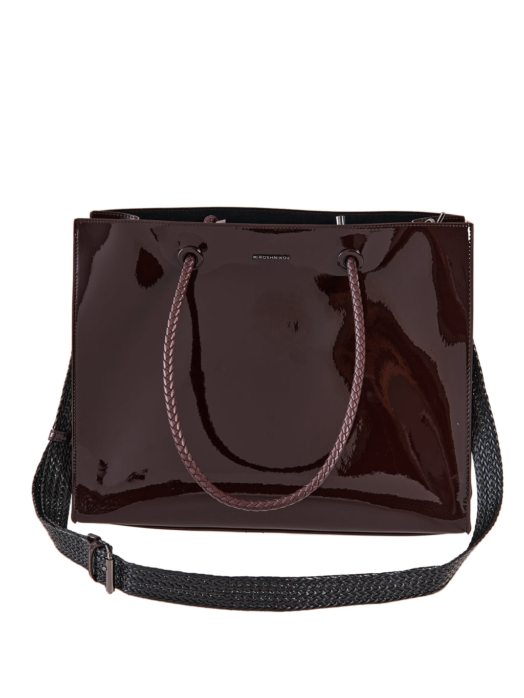 MIROSHNIKOV Large Shopper — Wine Glossy