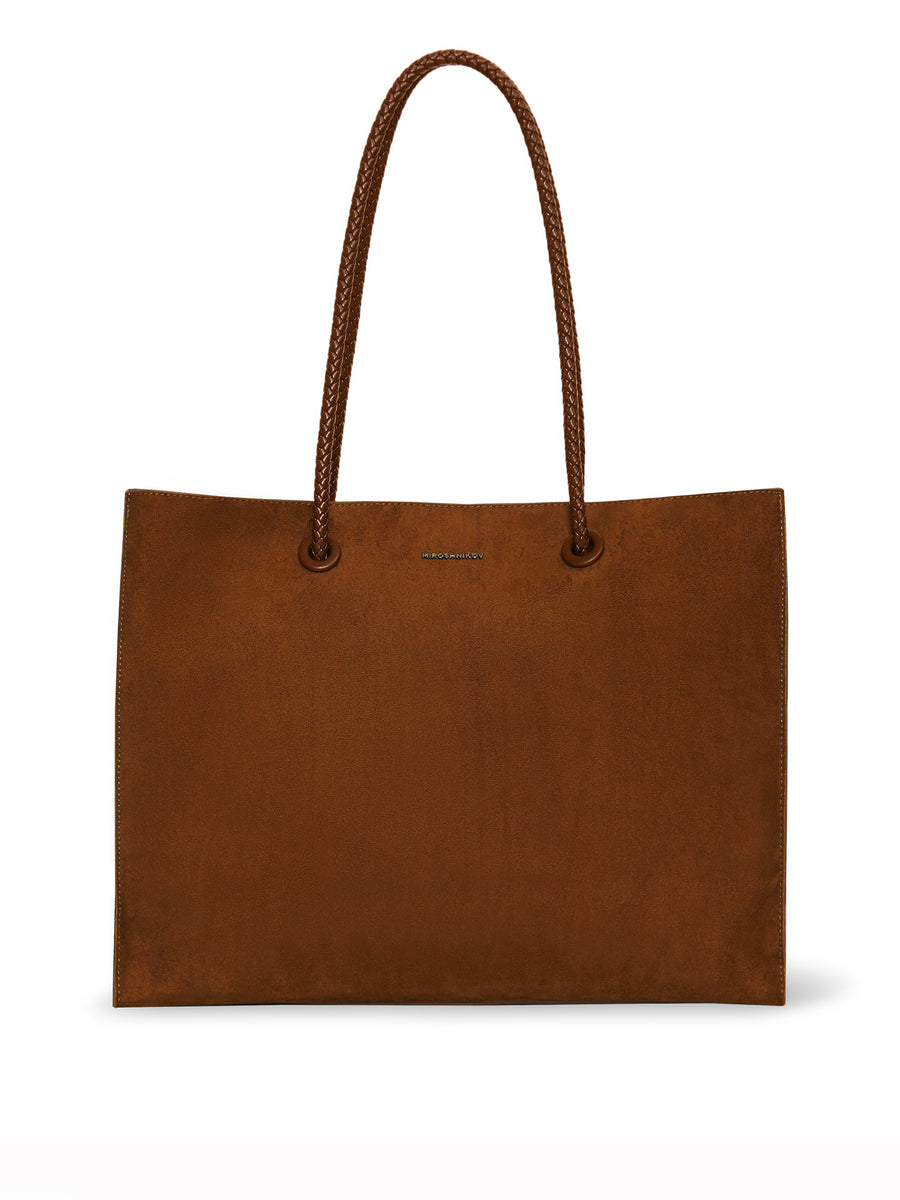 Large Shopper – Camel Suede