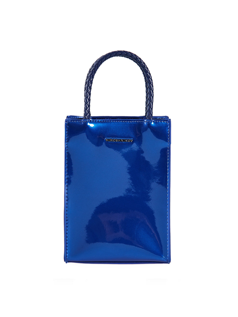 Mini Shopper — Blue Glossy