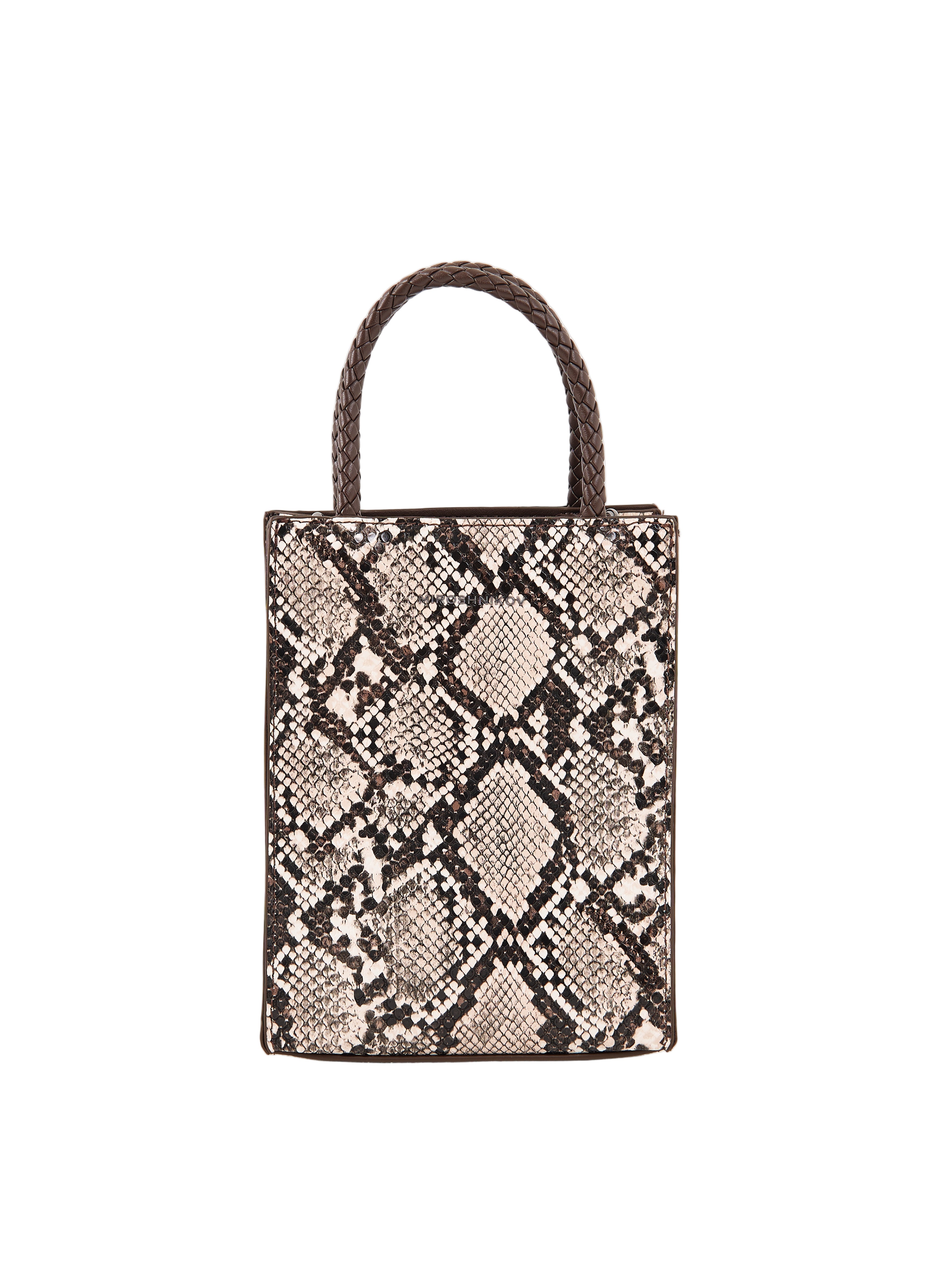 Mini Shopper — Python Beige