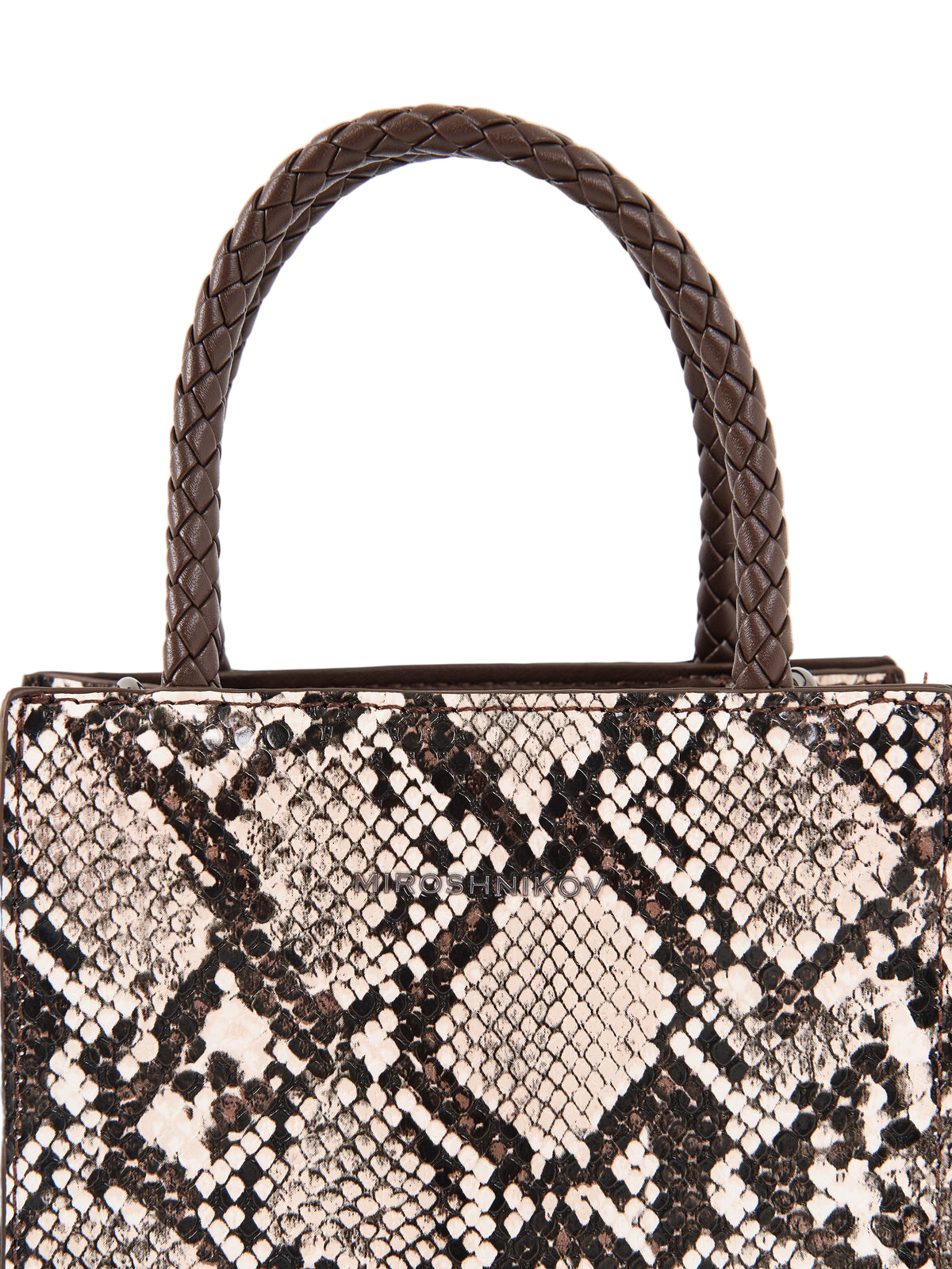 Mini Shopper — Python Beige