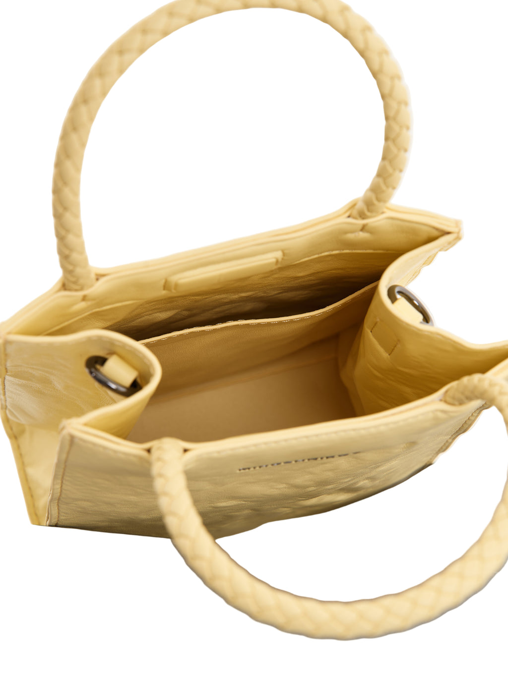 MIROSHNIKOV Mini Shopper — Yellow Glossy