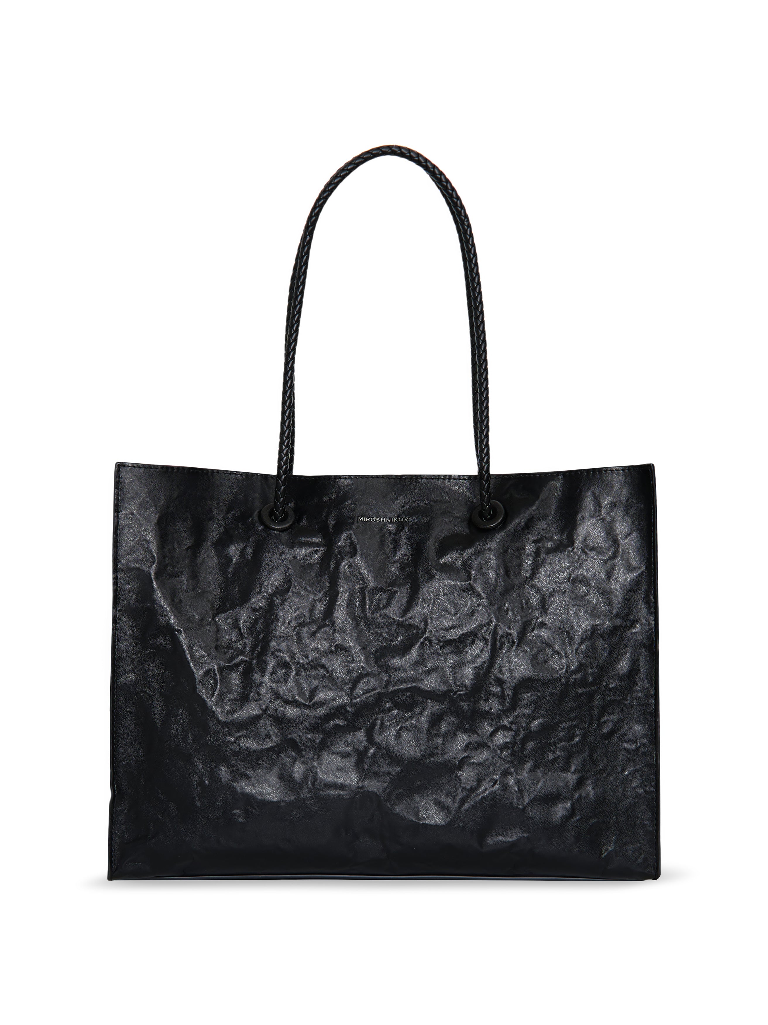 Large Shopper — Black - Red Interior