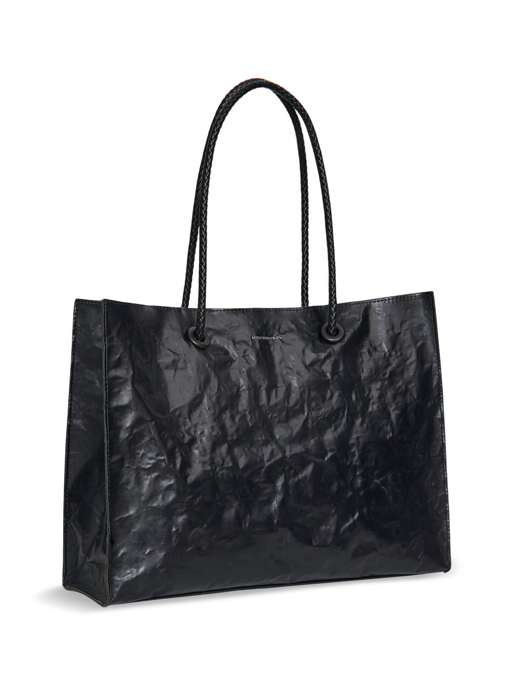 Large Shopper — Black - Red Interior