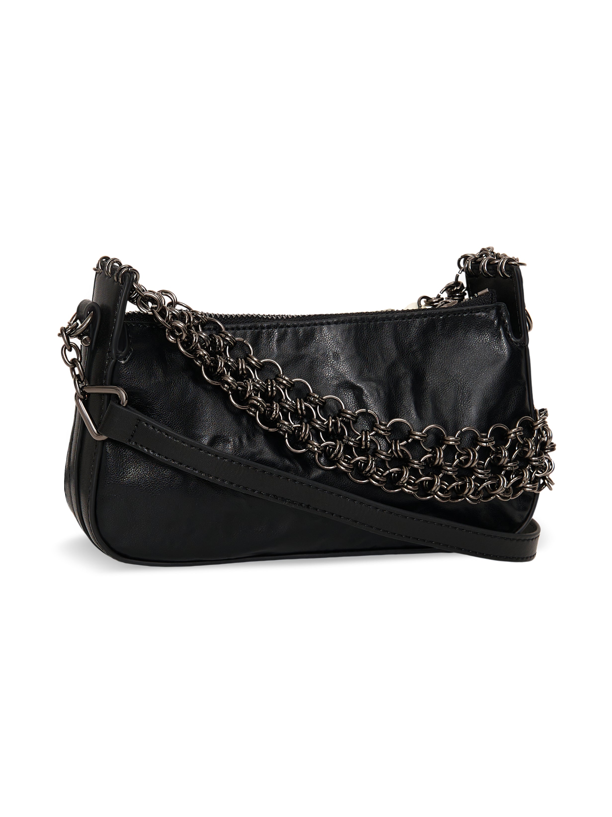 Bag Mini — Black Glossy Grain