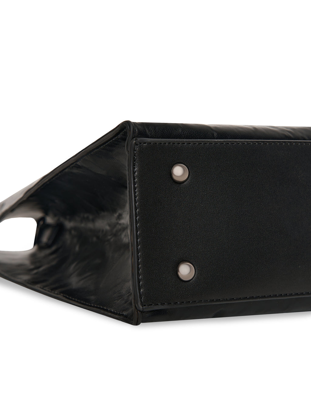 Large Shopper — Black - Red Interior