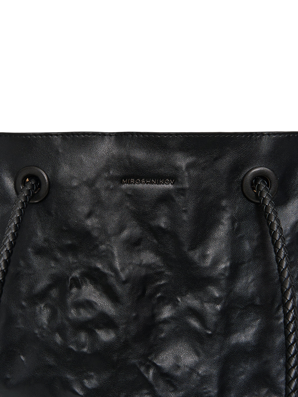 Large Shopper — Black - Red Interior