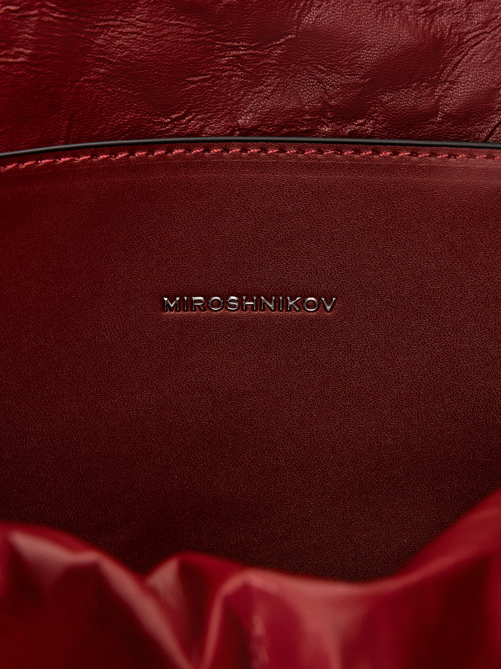 Large Shopper — Black - Red Interior