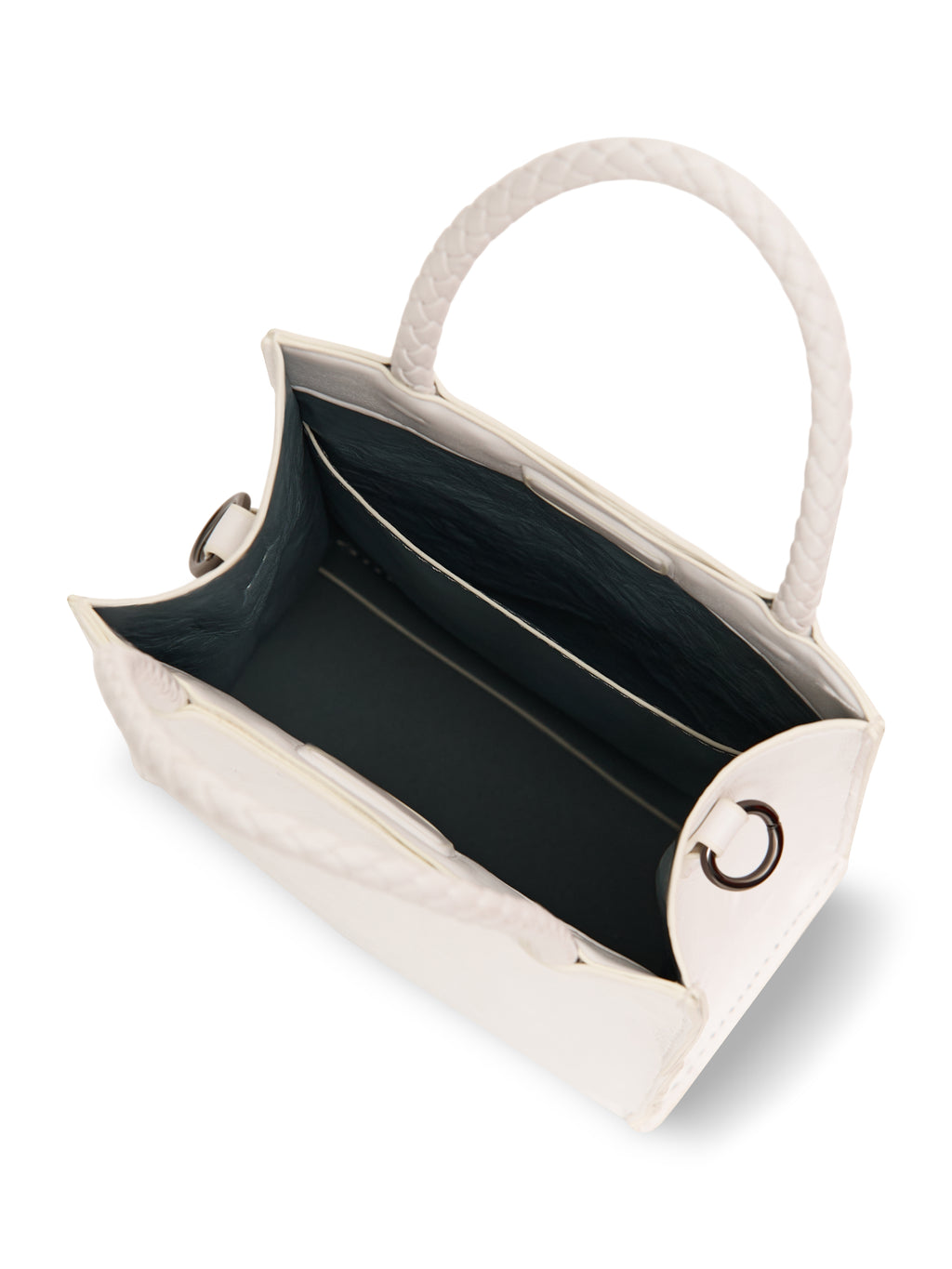 Mini Shopper — White / Ecru
