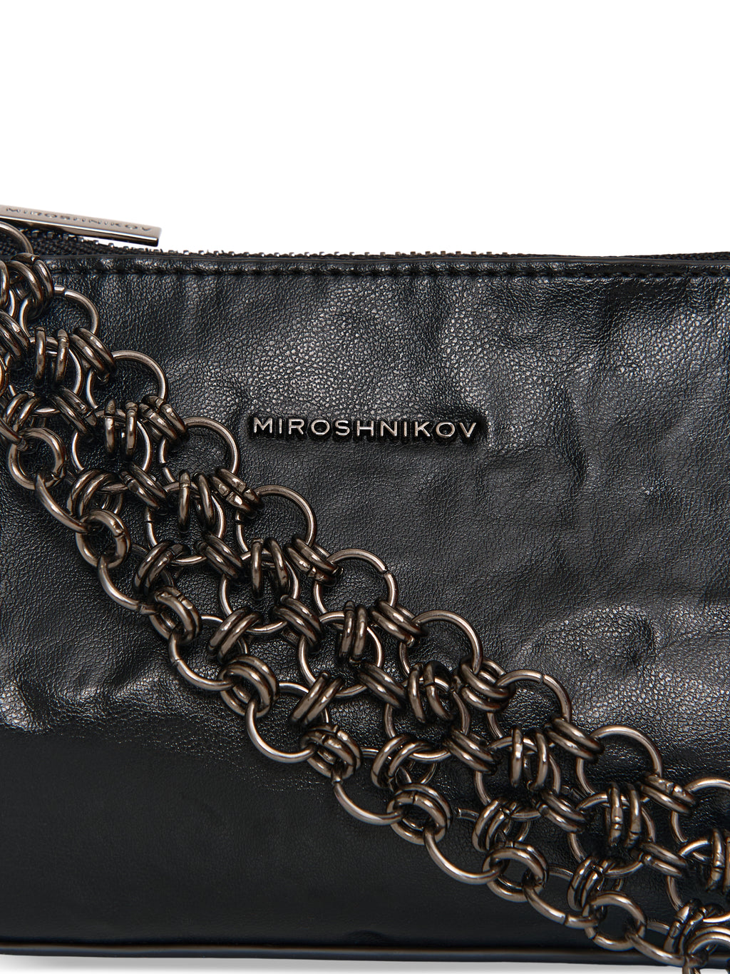 Bag Mini — Black Glossy Grain