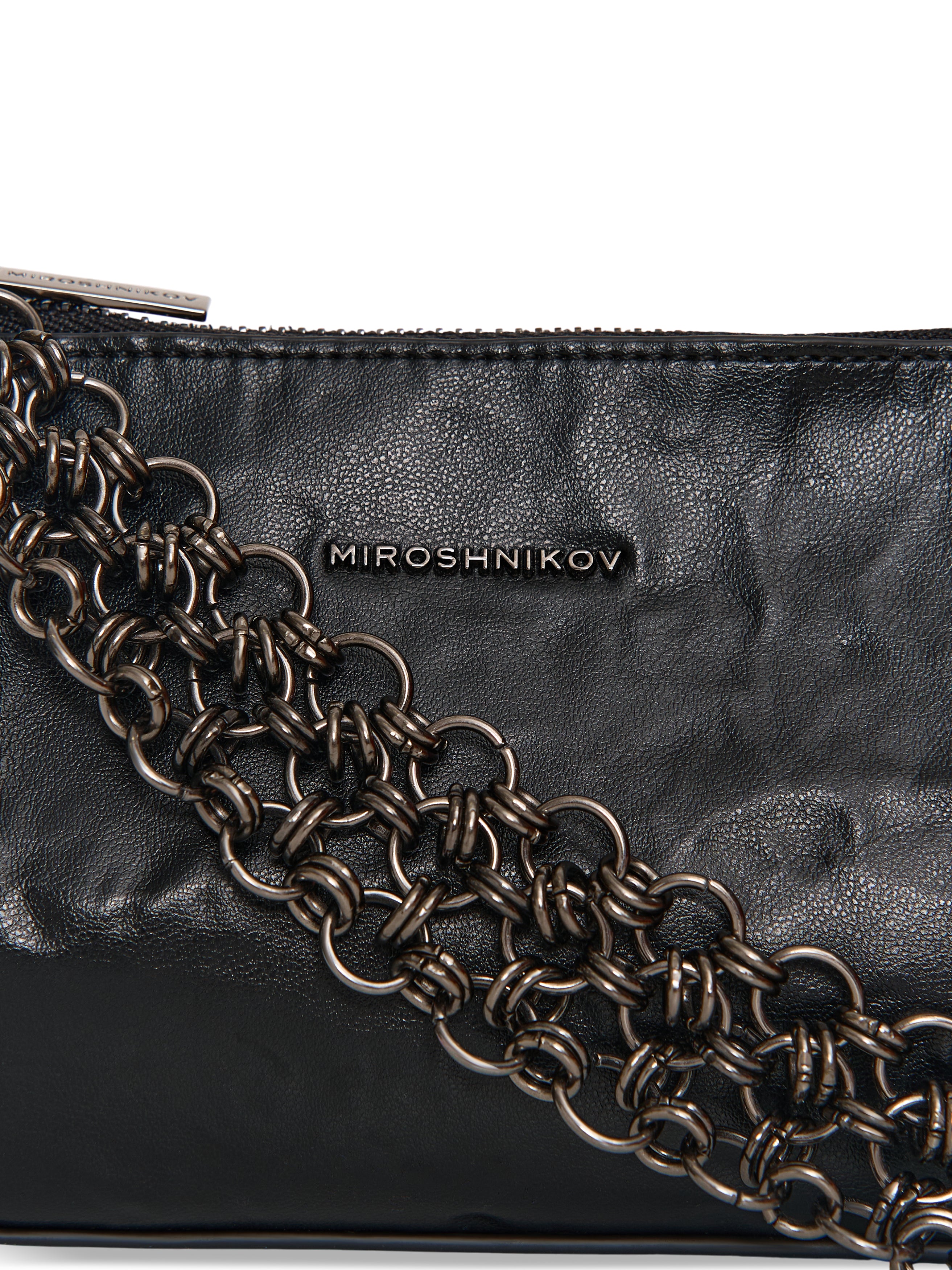 Bag Mini — Black Glossy Grain