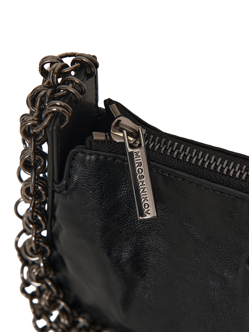 Bag Mini — Black Glossy Grain