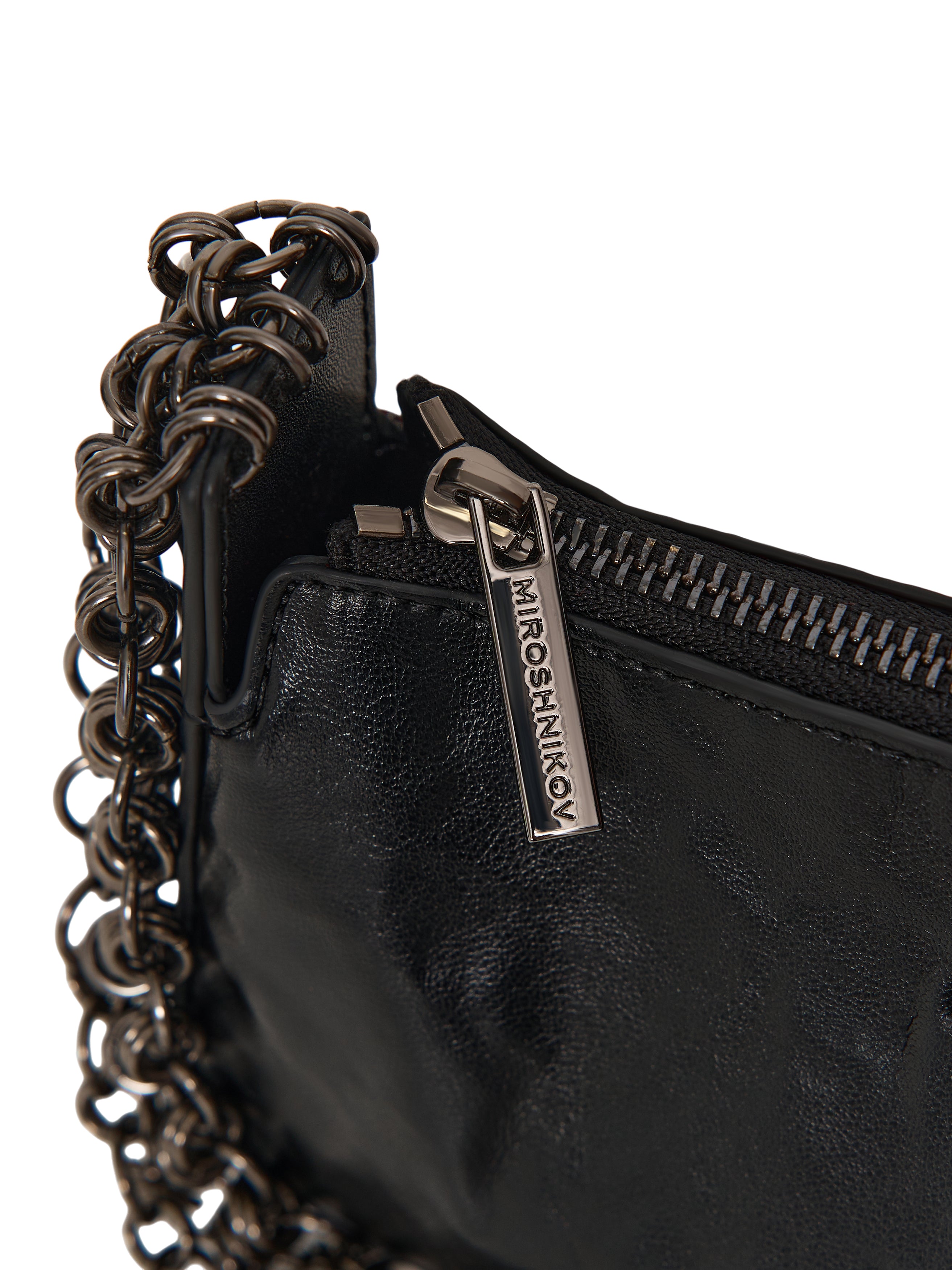 Bag Mini — Black Glossy Grain