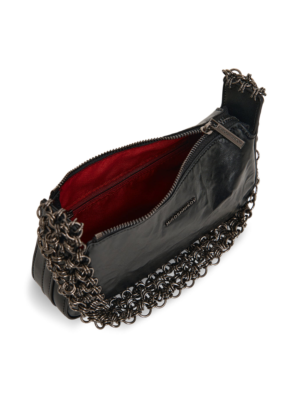 Bag Mini — Black Glossy Grain