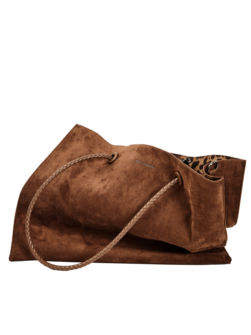 MIROSHNIKOV Large Shopper — Camel Suede