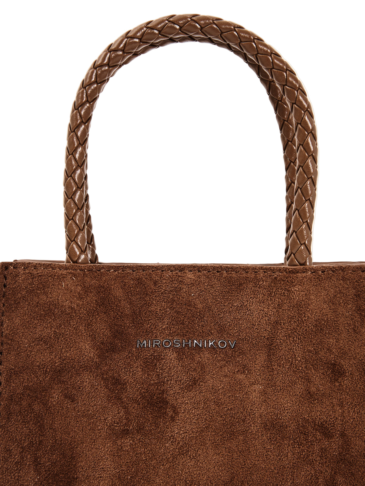 Mini Shopper – Camel Suede