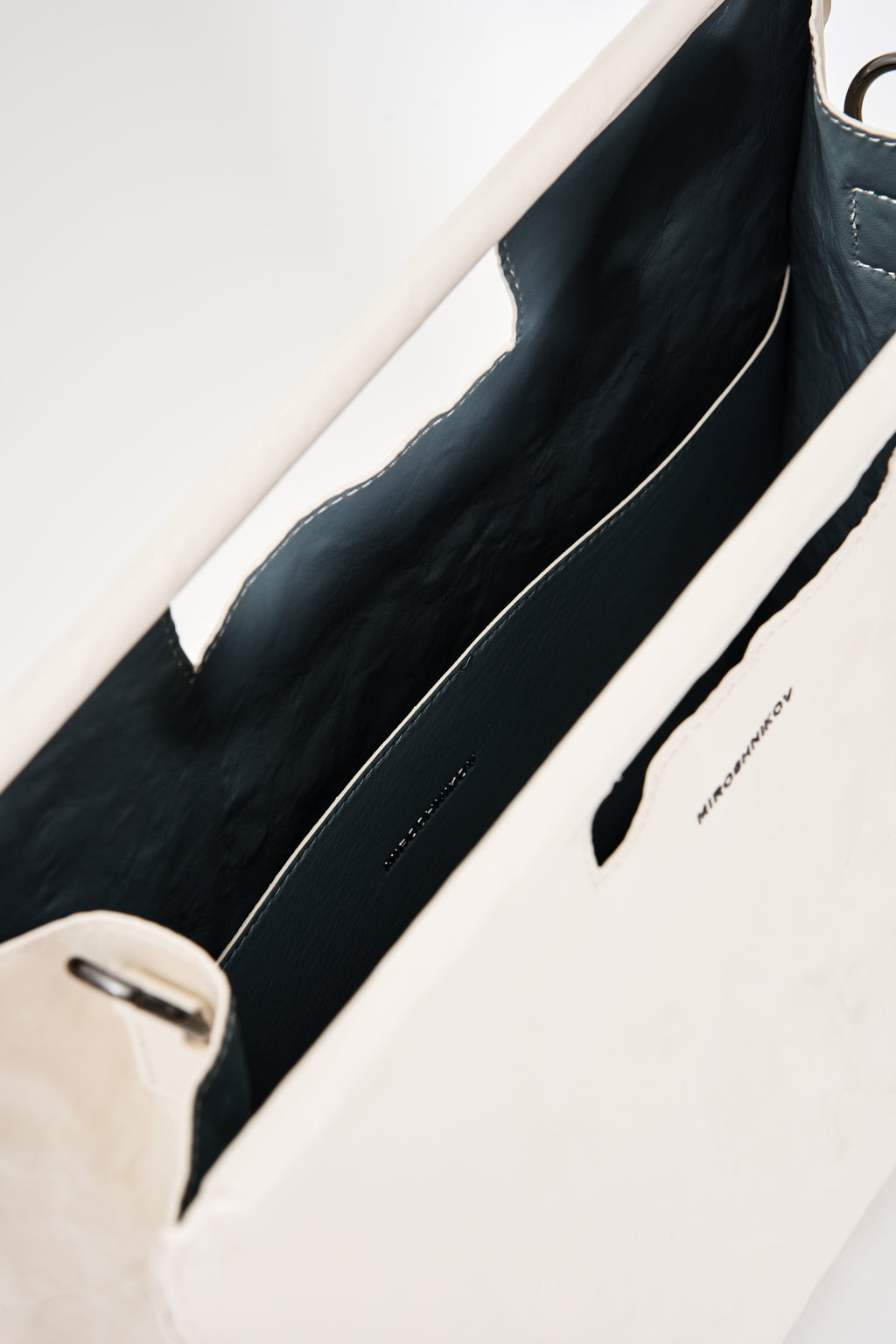 MIROSHNIKOV Tote — White AluSkin