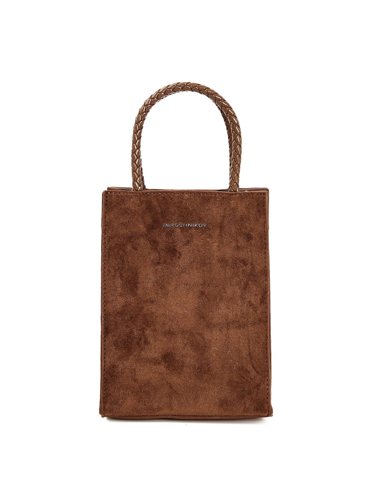 Mini Shopper – Camel Suede