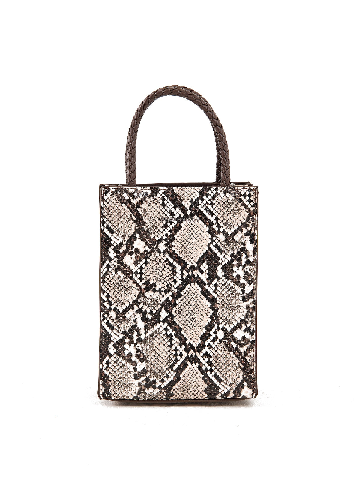 Mini Shopper — Python Beige