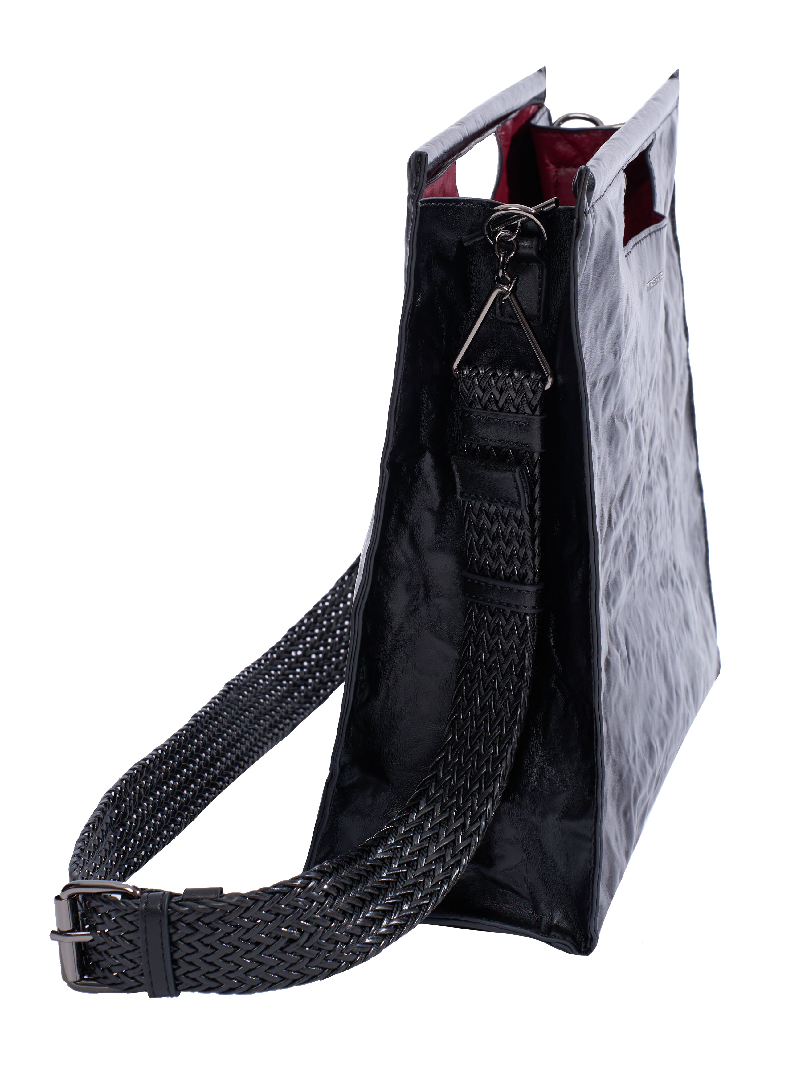 MIROSHNIKOV Tote — Black AluSkin